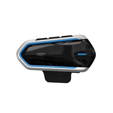 Мотогарнитура FM/Bluetooth серая